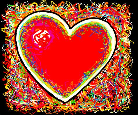 Pop Art Heart Drawception