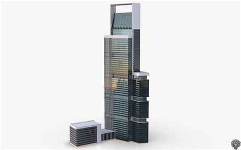 Office Building 3d Model Cgtrader