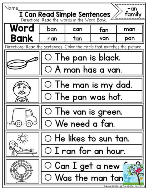 Reading Cvc Words Worksheets For Grade 1 Learning How To Read