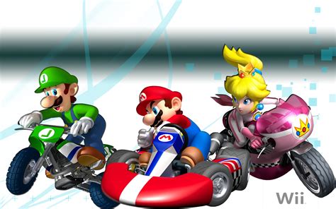 Mario Kart Wii Wallpaper Wallpapersafari