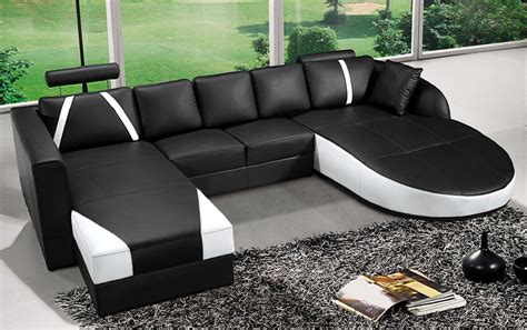 Discover designs over 12 high quality modern sofa sets. كنبات جلد اسود وابيض | المرسال