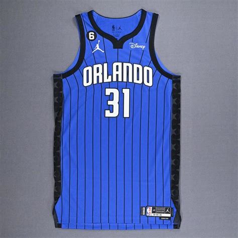 Terrence Ross Orlando Magic Game Worn Statement Edition Jersey