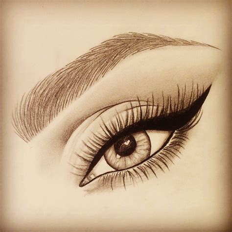 Pencil Drawing Girls Eyes Hot Sex Picture