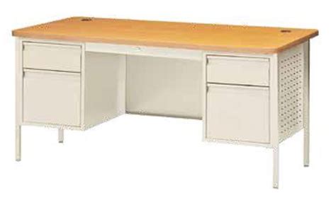 Sandusky Lee 600 Series Steel Teachers Desk Pedestal Table Filing