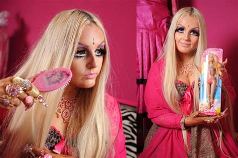 Bradford Blonde Transforms Herself Into Doll Modelled On Barbie And