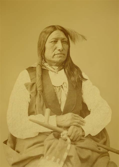 An Old Photograph Of Spotted Tail Aka Chief Sinte Galeska Aka Cin Te Gi