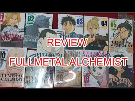 Review manga FULLMETAL ALCHEMIST nxb kim đồng YouTube