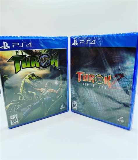 Turok Seeds Of Evil Limited Run Ps Playstation Neu Ovp