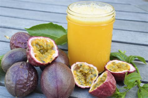 Delicious Fresh Passion Fruit Juice Recipe | Freckled Californian ~ A ...