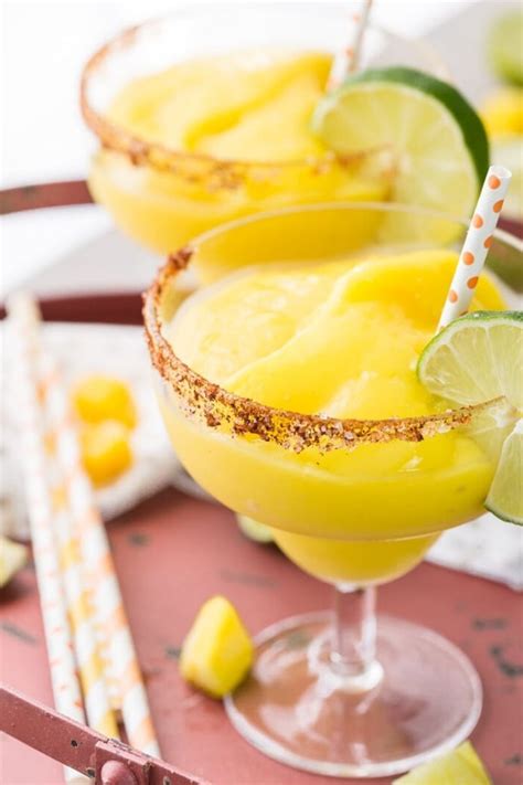 Super Easy Chili Mango Margaritas Are Perfect For Any Summer Party