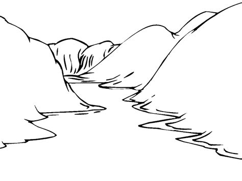 River coloring pages to download and print for free