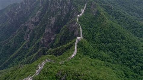 Great Wall Of China Aerial Photography Youtube
