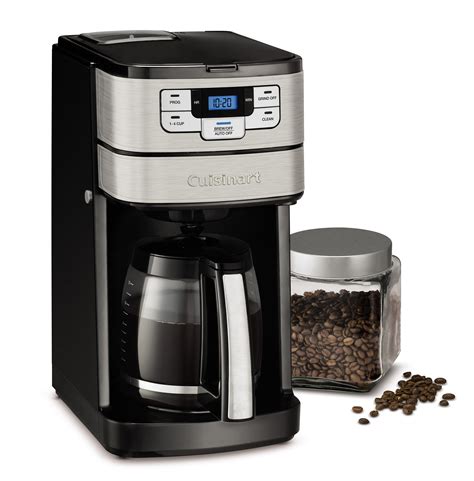 With three flavor strength options and an autorinse. Cuisinart® Automatic Grind & Brew 12-Cup Coffeemaker
