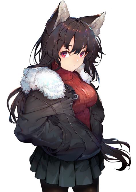 Cute Werewolf Kagerou Touhou Rawwnime
