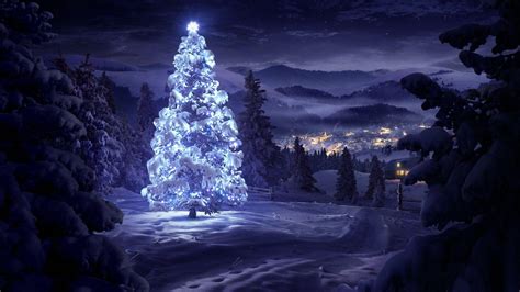Christmas Wallpaper With Snow