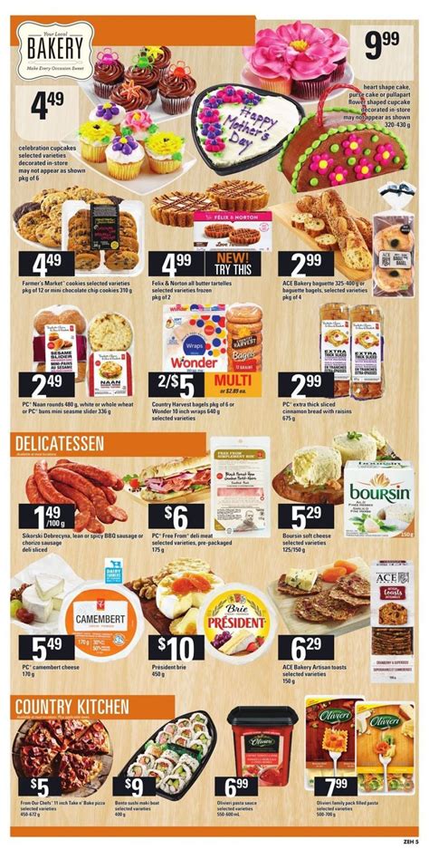 Farmer's market loaf banana cake. Flyer Zehrs Canada - from Thursday May 10, 2018 to ...