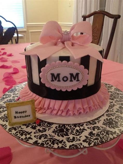 Best birthday cake for mother from happy birthday mom cake with pink flowers frosted bake. Mom's Birthday cake - cake by DeliciousCreations - CakesDecor