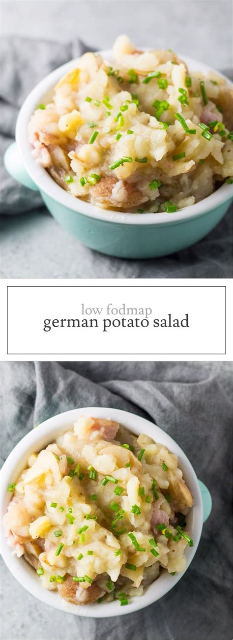 Low Fodmap German Potato Salad With Kale Recipe German Potato Salad