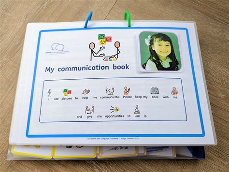Communication Book Digital Download Speech And Language