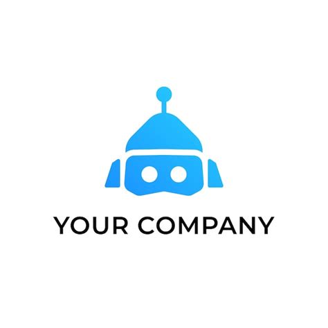Premium Vector Modern Ai Robots Logo Template