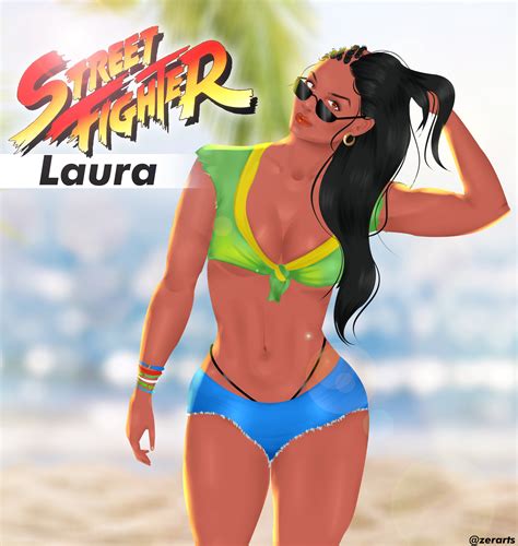 Artstation Laura Street Fighter
