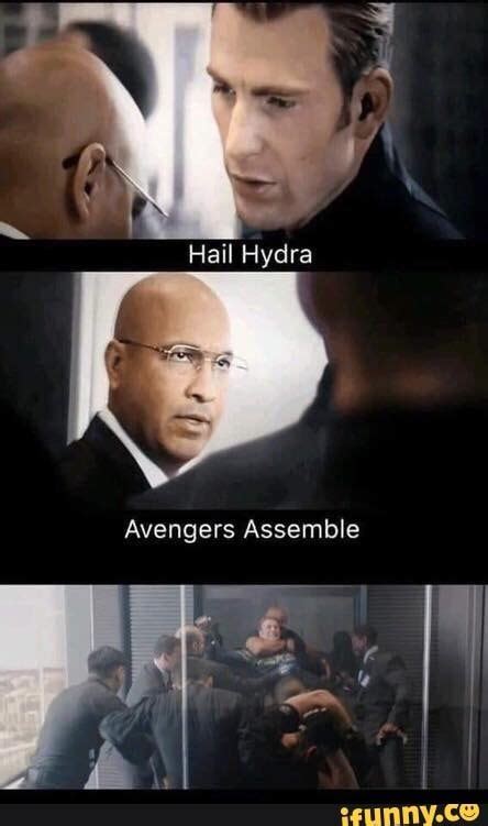 Hail Hydra Avengers Assemble Ifunny Funny Marvel Memes Marvel