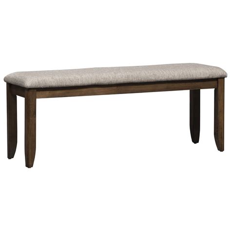 Liberty Furniture Santa Rosa Ii Mission Upholstered Dining Bench With