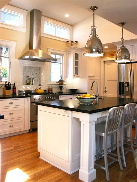 Check out our kitchen island light selection for the very best in unique or custom, handmade pieces from our chandeliers & pendant lights shops. Transitional Kitchen With Industrial Pendants Over Island ...