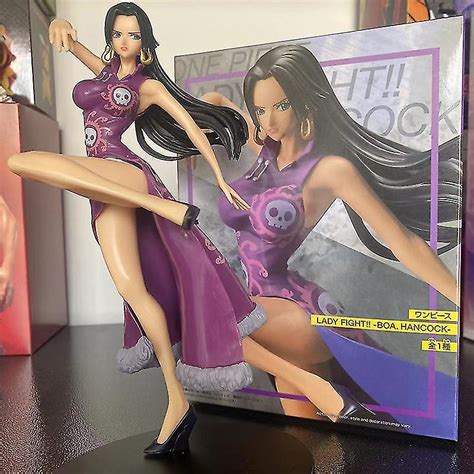 20cm Anime One Piece Action Figure Lady Fight Boa Hancock Figure Pvc Collection Model Figurals