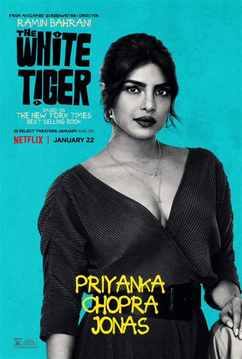 New Key Arts And Trailer For The White Tiger Starring Priyanka Chopra