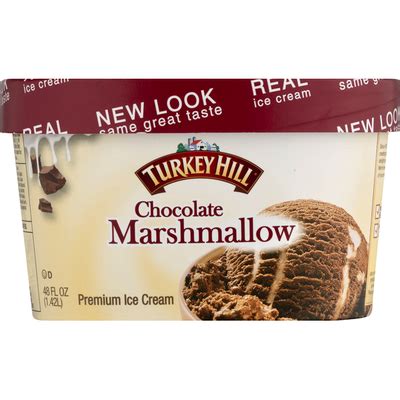 Turkey Hill Ice Cream Premium Chocolate Marshmallow 48 Oz Instacart