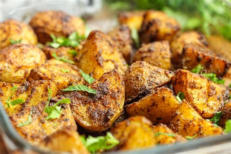 Quick and Simple Curry Roasted Potatoes you will love - My Eager Eats