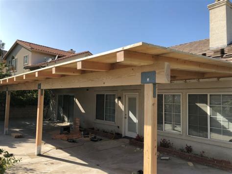 Large Patio Cover With Heavy Timber Beams Tpg Constructiontpg