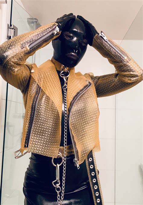 The Kink Latex Hood With Perforated Eyes And Mouth