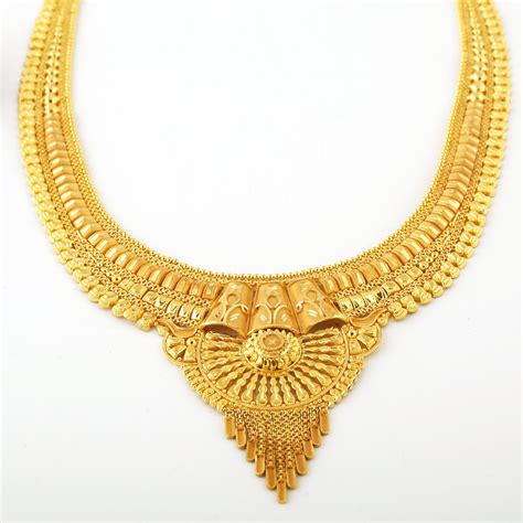 Plain Gold Necklaces Archives Manik Chand Jeweller Kolkata