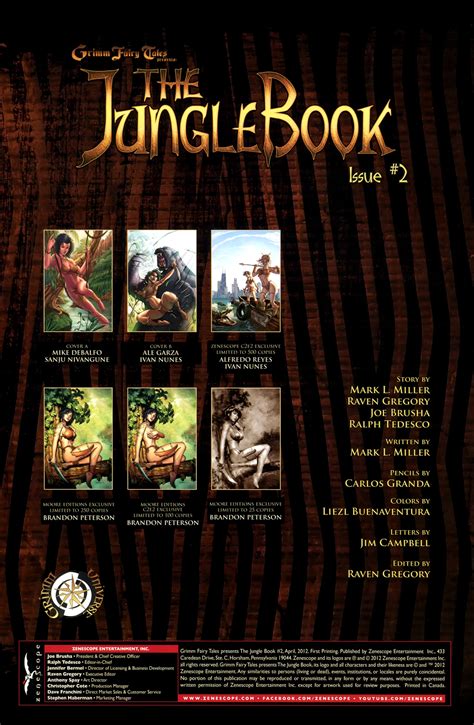 read online grimm fairy tales presents the jungle book comic issue 2