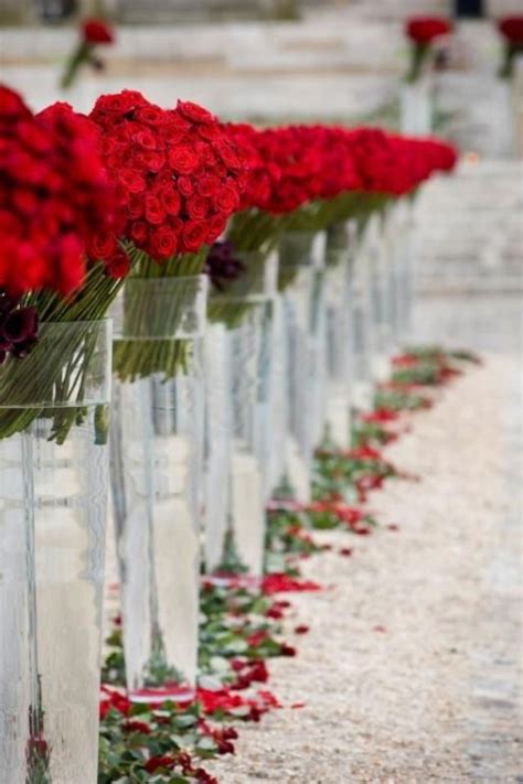 50 Red Rose Wedding Ideas Perfect For Valentines Day Weddingomania
