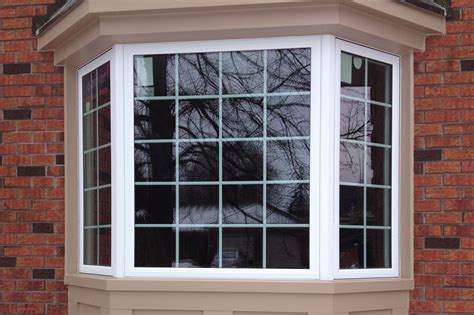 Bow windows require more space than bays. 3 Lite Bay Window with Grids | Heritage Renovations