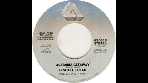 Grateful Dead Alabama Getaway Jerry Garcia 1980 Hq Youtube