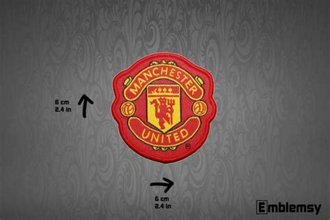 Manchester United Iron On Patch Football Club By Emblemspatches