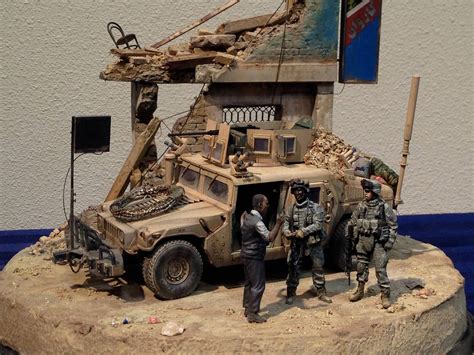 Armorama Us Special Forces And Pickup Diorama Military Diorama Military Modelling Us
