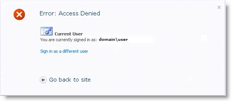 Access Denied For Users With Proper Permissions A Chronicle Of Issues