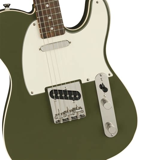 Squier Fsr Classic Vibe S Custom Tele In Olive Green Andertons