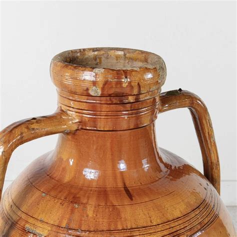 Perfect for cooking or dunking some bread into! Very Large Antique Italian Terracotta Amphora Olive Jar ...