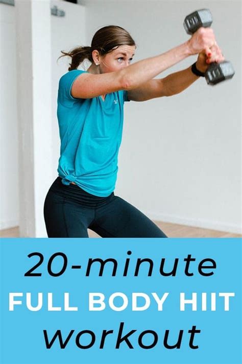 20 Minute Full Body Hiit Workout For Women Nourish Move Love Full