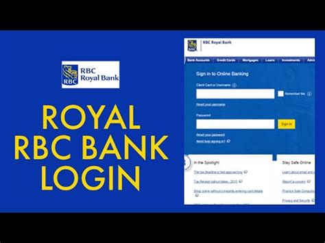 Online Banking Royal Bank Sign In Login Information, Account|Loginask