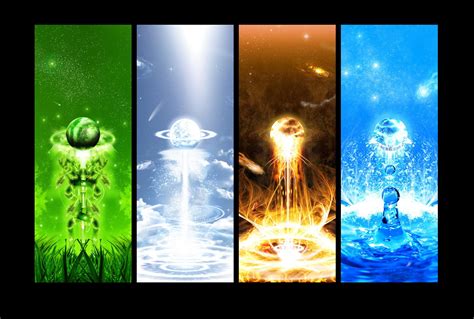4 Elements Of Nature Symbols