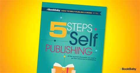 How To Self Publish A Book Bookbaby