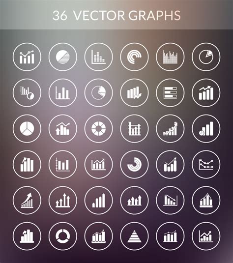 Free Collection Of 36 Vector Graphs And Charts