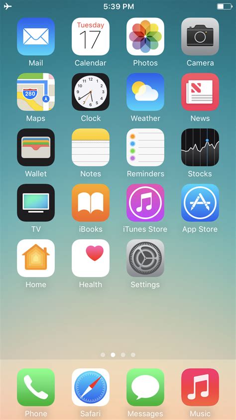 Iphone 5s Home Screen Macrumors Forums